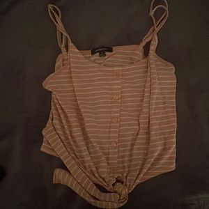 Stripped tank top